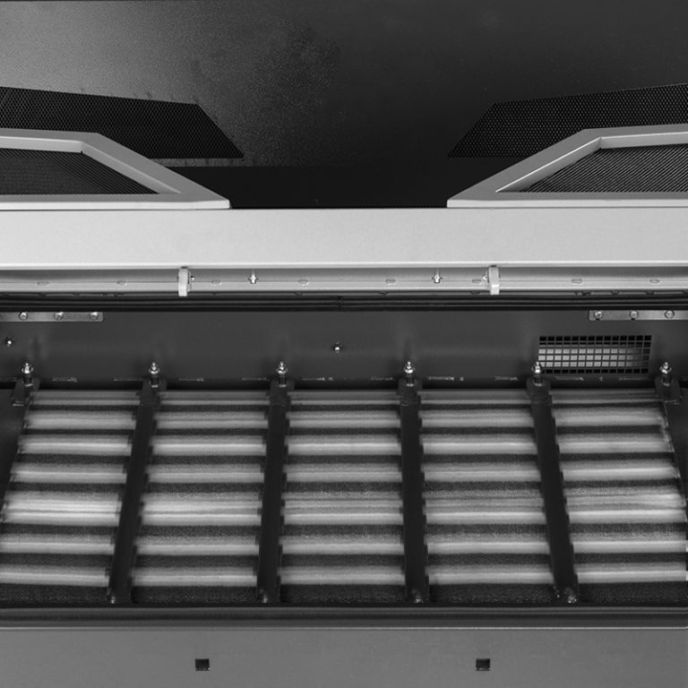 Automatic cleaning of the filter