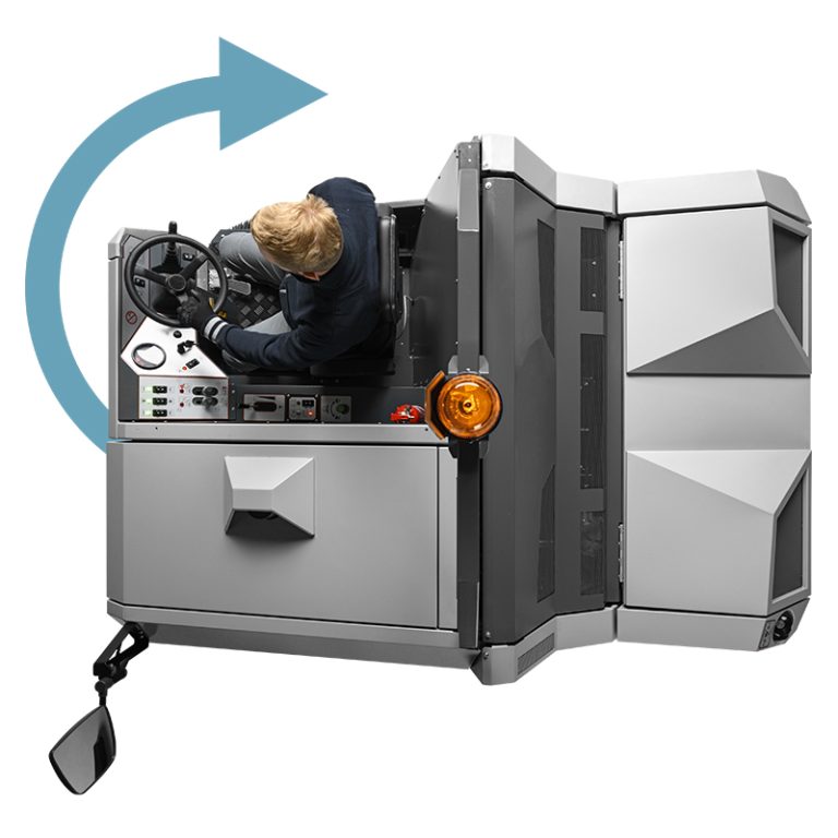 Compact turning radius